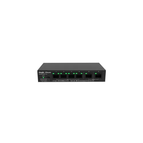 Ruijie RG-ES106D-P V2 6-port Desktop Unmanaged PoE Switch