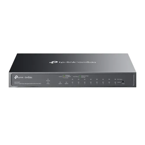 TP-Link Omada ES210GMP 10-Port Gigabit Easy Managed Switch