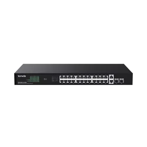 Tenda TEG1128P-24-410W 26 Port Gigabit PoE Switch With SFP Port
